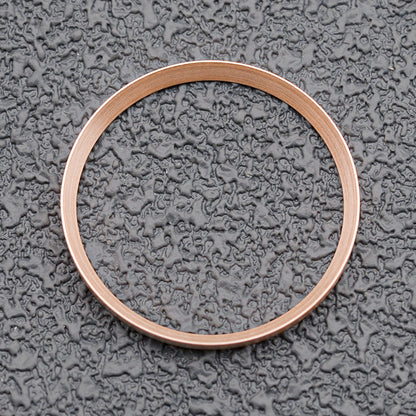 30.5mm Rose Glod Copper New Chapter Ring with No Finish