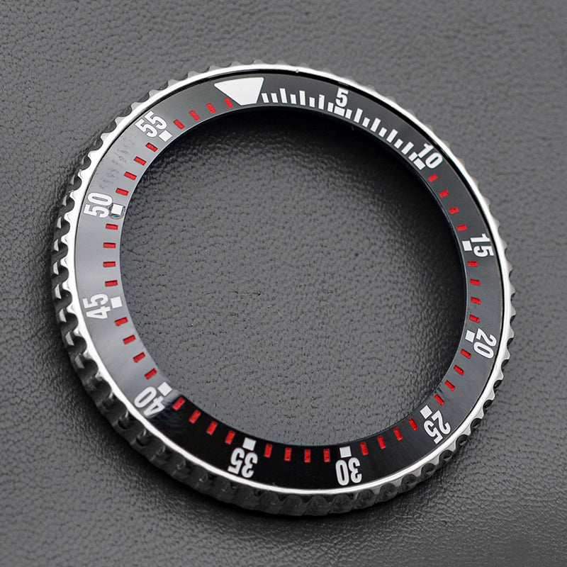 SKX007/SRPD Silver Double Coin Edge Bezel