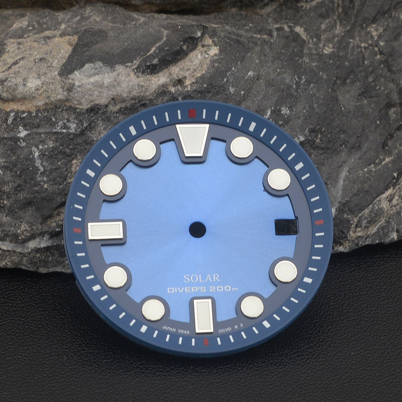 DIA-2046 Sunburst Black/Blue Dial(Date Only)