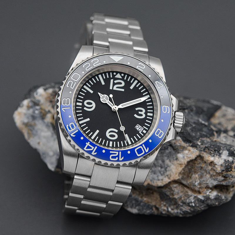 SPB185 case Red-Blue Automatic Dive Watch