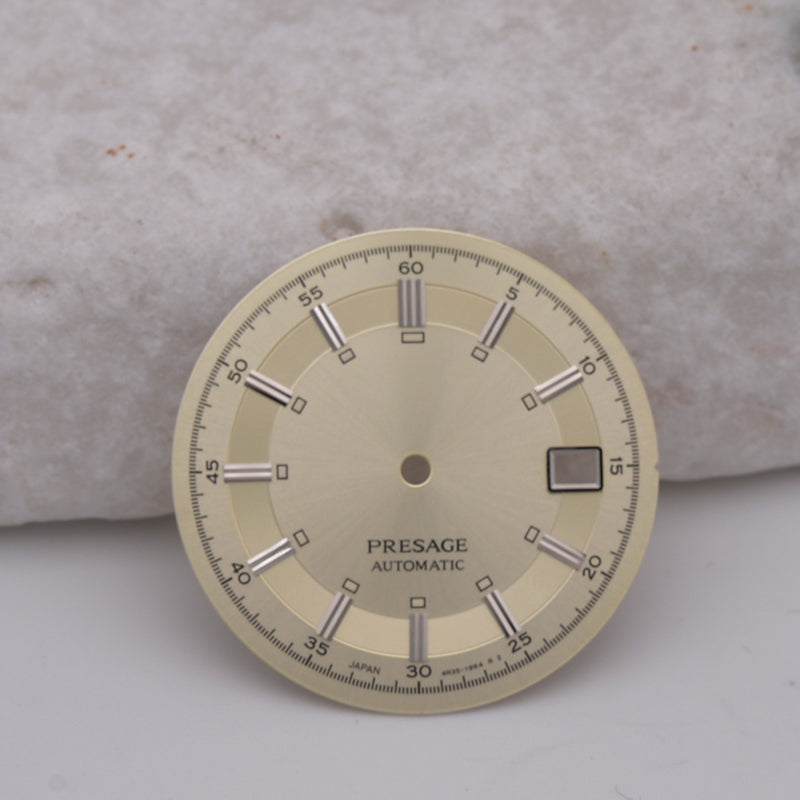 DIA-2042 Presage Style60's Sunburst NH35 Dial (Date Only)