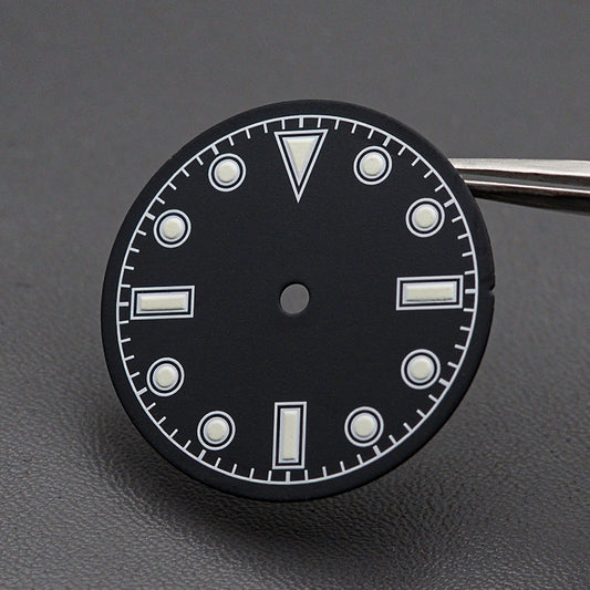 DIA-1048 Simple Black Dial with Luminous