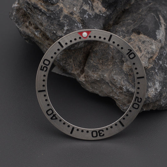 SPB185: Steel Silver Bezel Insert