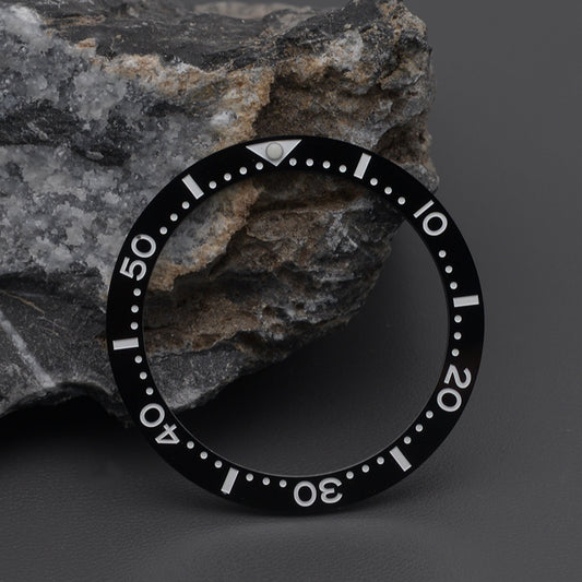 SPB185: Ceramic Black-1 Bezel Insert