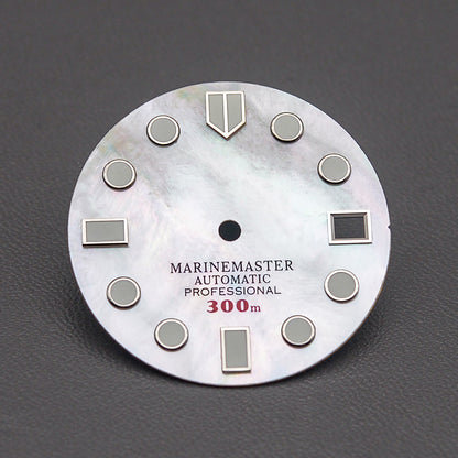 DIA-2006 Silver Shell NH35 NH36 Dial with Lume