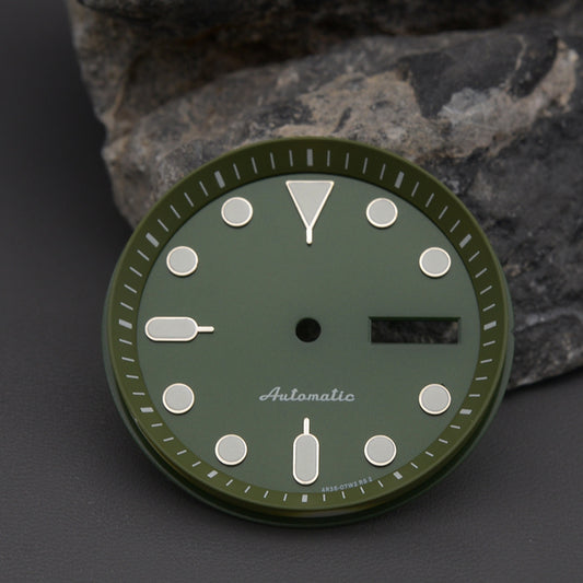 DIA-2058 Vintage Green Style Dial (Day-Date)