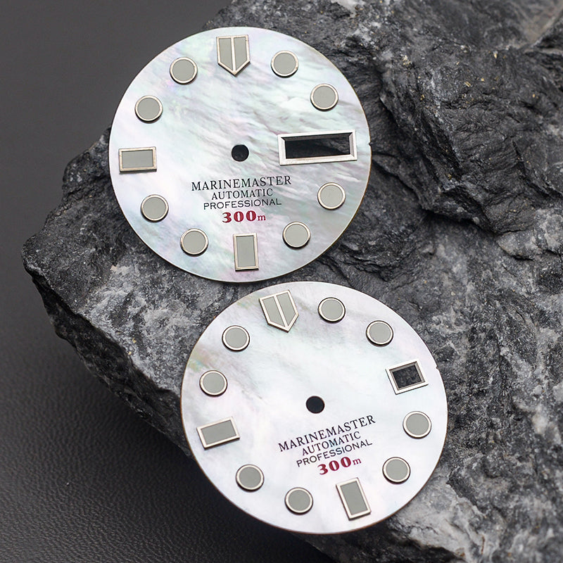 DIA-2006 Silver Shell NH35 NH36 Dial with Lume – KARAJAN