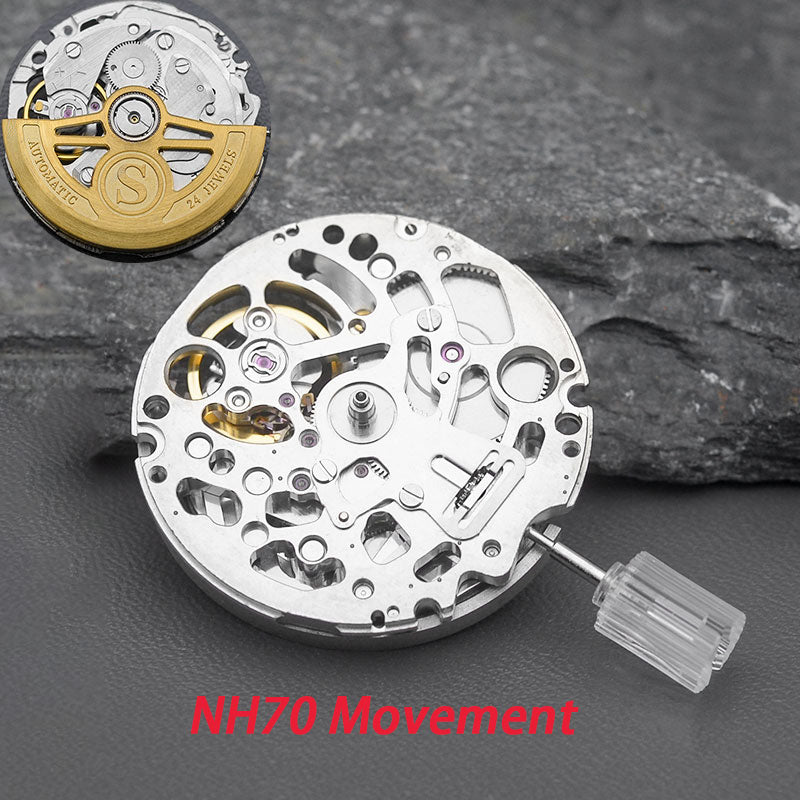 Modfied: Custom S rotor Automatic Movement with S Rotor for NH70