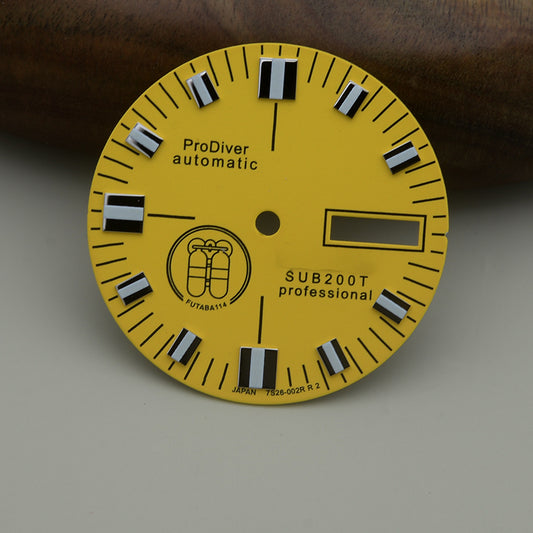 DIA-2020 Yellow Sub Pro Diver 7002 Dial (Day-Date)