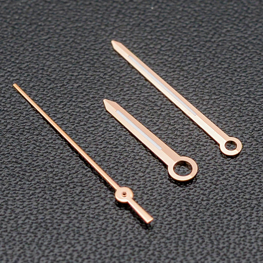 H1031 Sword Style Rose Gold Hands Set