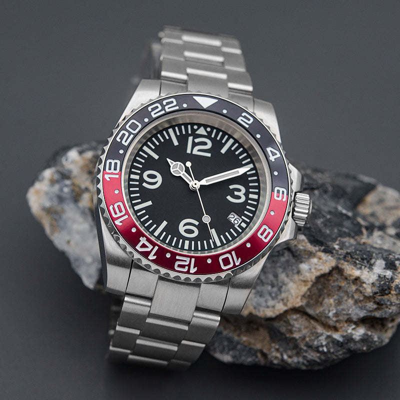 SPB185 case Red-Blue Automatic Dive Watch