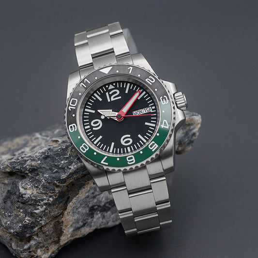 SPB185 case Green-Black Automatic Dive Watch