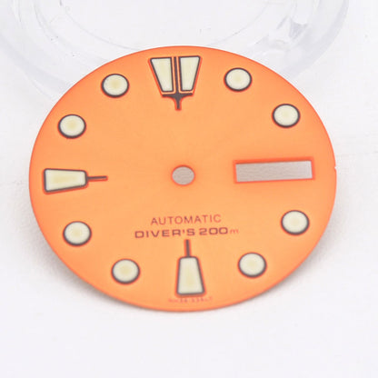 DIA-2002 Bright Orange Dial (Day-Date)